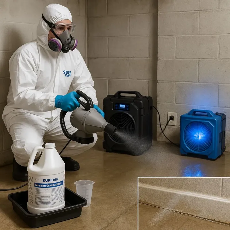 Sanitization and Odor Removal process in Livonia, MI