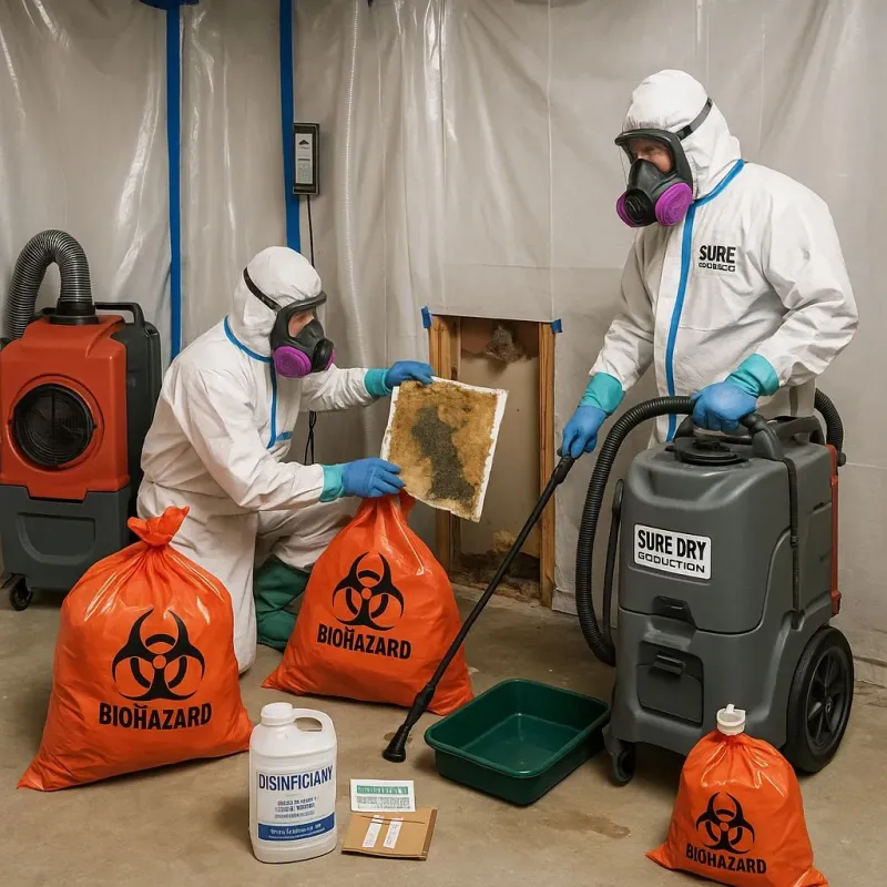 Contaminated Water Handling Protocols process in Livonia, MI