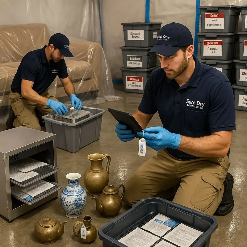 Content Protection and Restoration process in Livonia, MI