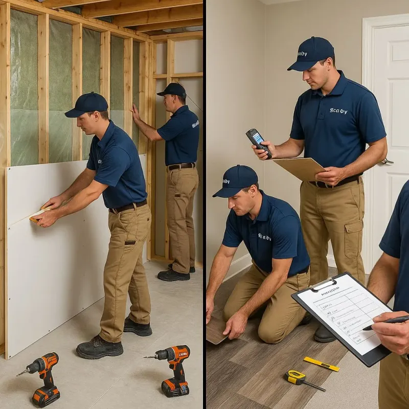 Repairs and Reconstruction process in Livonia, MI